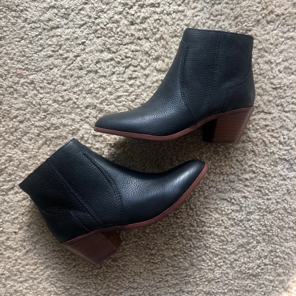 Madewell Boots Women Size 5, Black, Heel